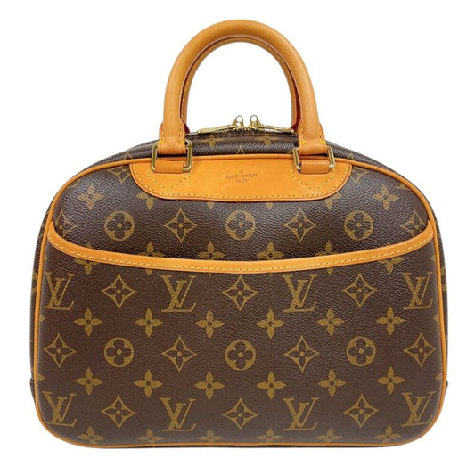 Louis Vuitton Trueville M42228 Monogram Canvas Handbag - Brown & Gold