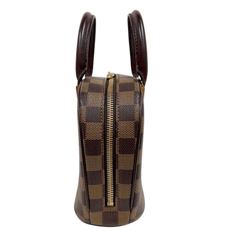 Louis Vuitton Saria Mini Handbag - Brown Damier with Gold Hardware