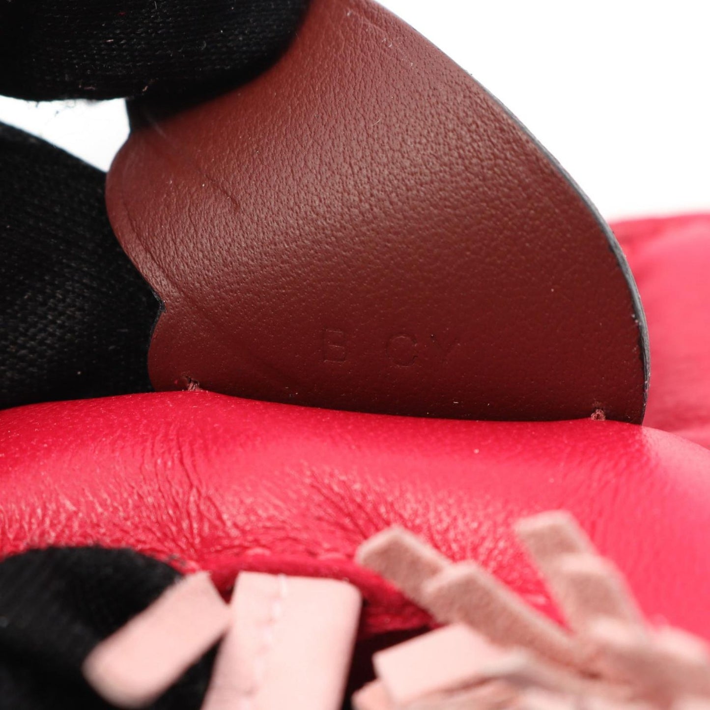 HERMES Rodeo Pegasus PM Charm in Raspberry Rose Sakura