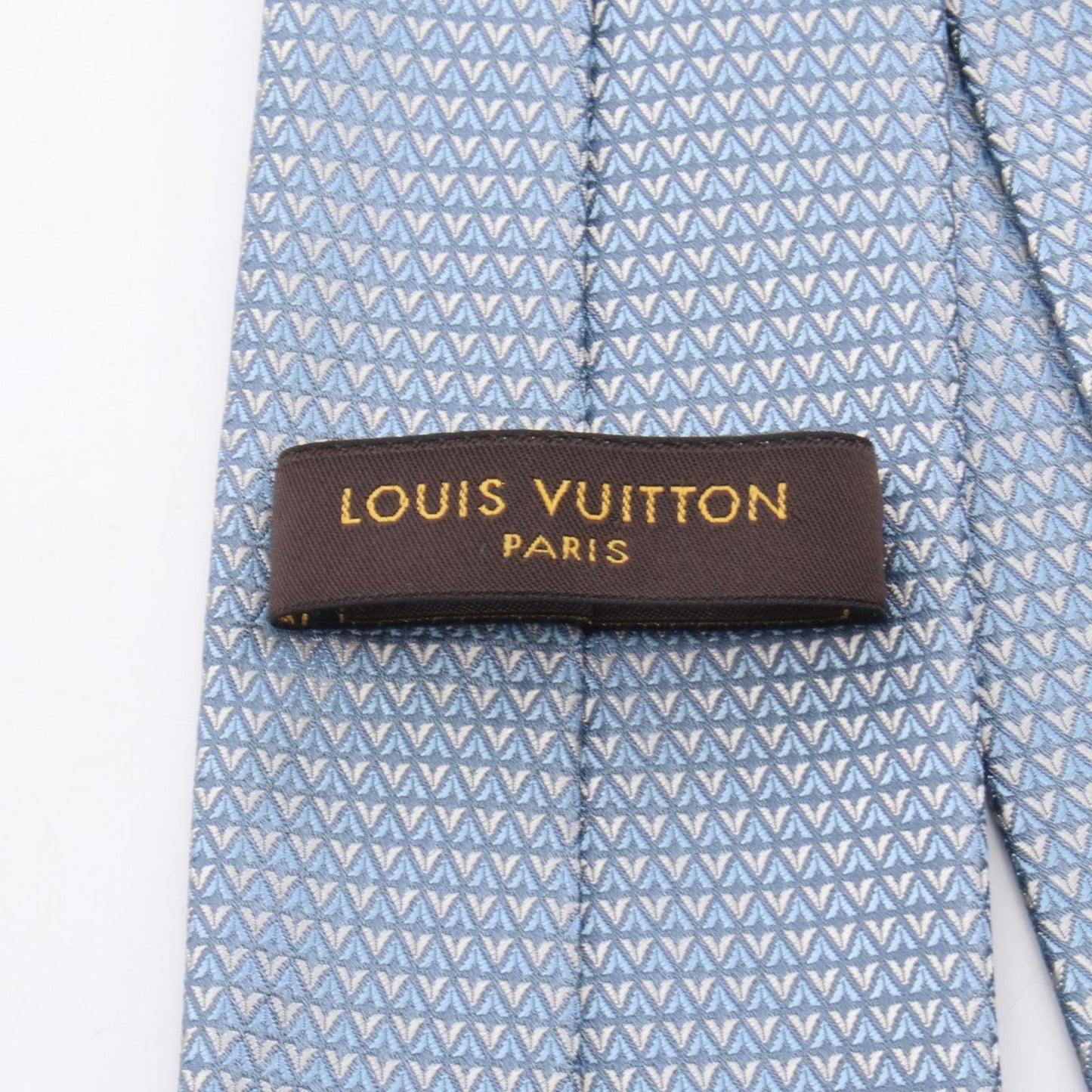 Louis Vuitton Cravate So LV Silk Tie - Exquisite Blue & Multicolor