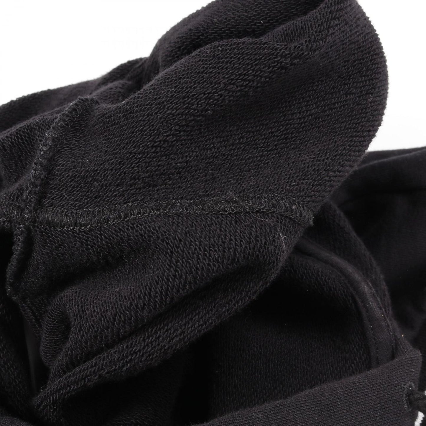 Dior VIBE Short Sleeve Hoodie - Elegant Black & White Cotton