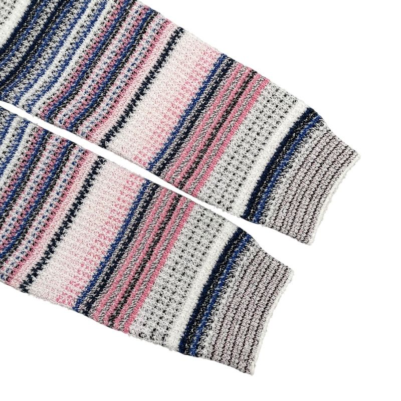 CHANEL Belted Knit Cardigan P77112 - Multicolor Cotton for Women