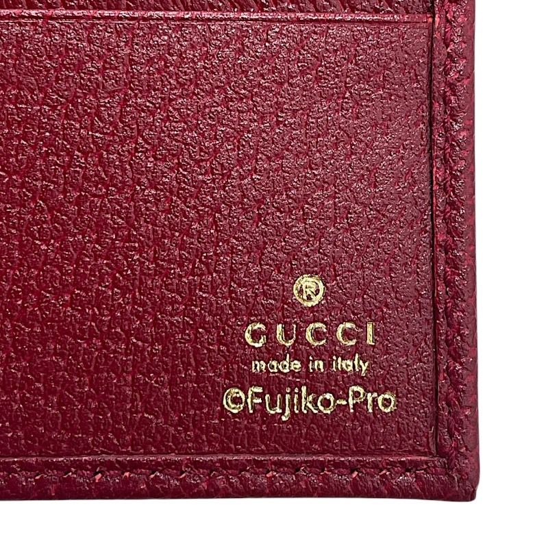 GUCCI Micro GG Supreme Doraemon Collaboration Bi-Fold Wallet