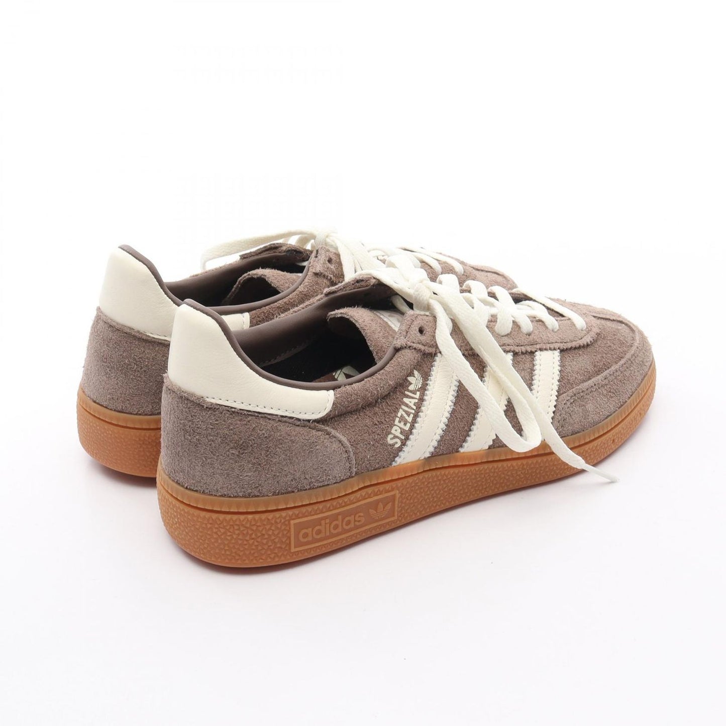 adidas Handball Spezial Sneakers in Grey-Brown Suede - Size 23