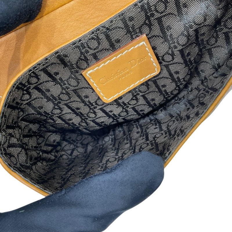 Christian Dior Saddle Waist Bag in Brown Calf Leather - Exquisite Craftsmanship