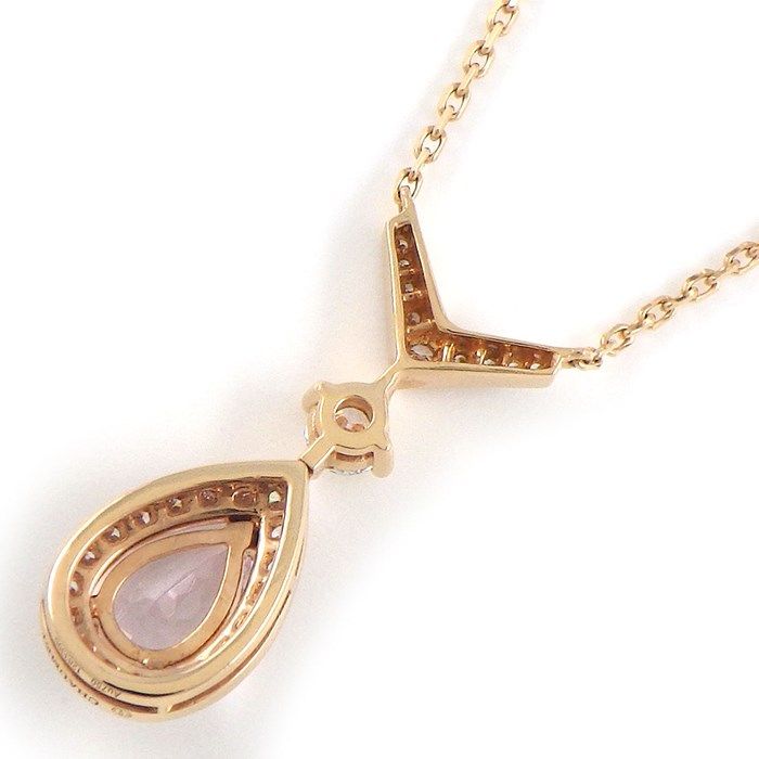 Chaumet Joséphine Églantine Necklace with Pink Quartz & Diamonds