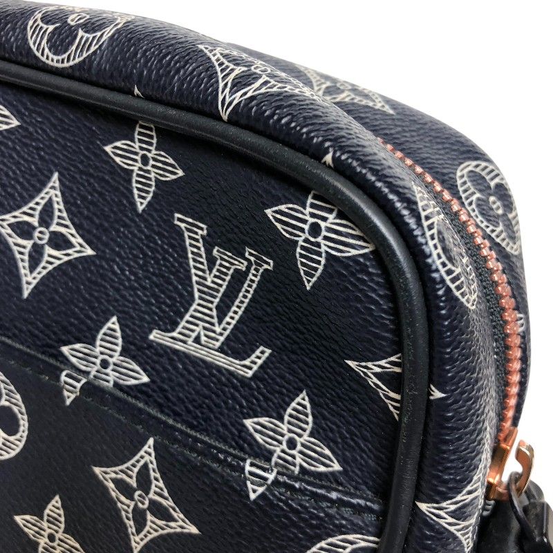 Louis Vuitton Danube PM Upside Down Shoulder Bag - Black & Orange