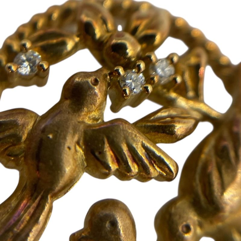 TASAKI K18YG Diamond Earrings - Exquisite Yellow Gold Elegance