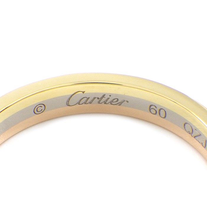 Cartier Trinity Wedding Ring in Three Colors - K18 Gold, Size 19.5