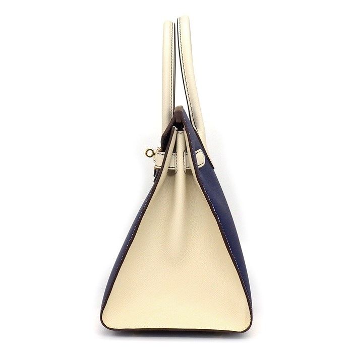 HERMES Birkin 30 Blue Saphir with Gold Hardware - 2021 Edition