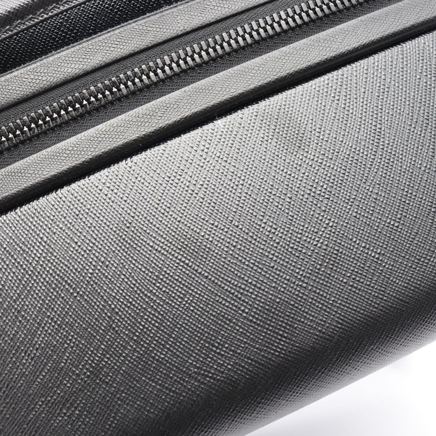 PRADA Policarbonato Trolley Carry-On - Black Saffiano Leather