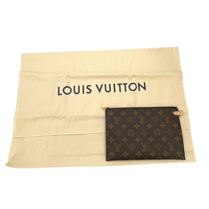 Louis Vuitton Atlantis GM Monogram Shoulder Bag - Brown & Gold