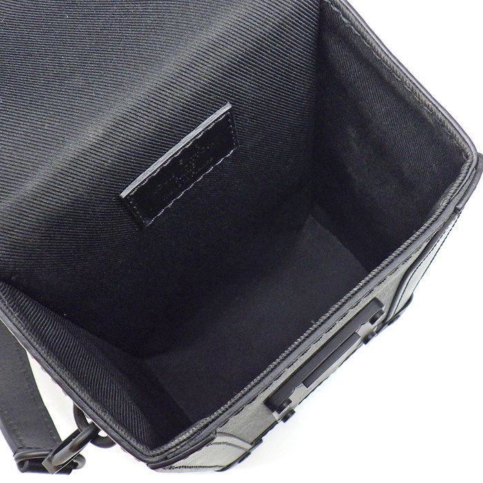 Louis Vuitton Vertical Trunk Wearable Wallet M82077 - Black Monogram Eclipse