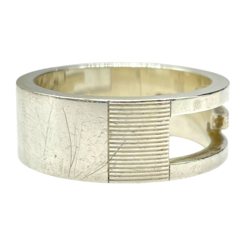 GUCCI G Ring 925 Silver - Exquisite Men's Jewelry