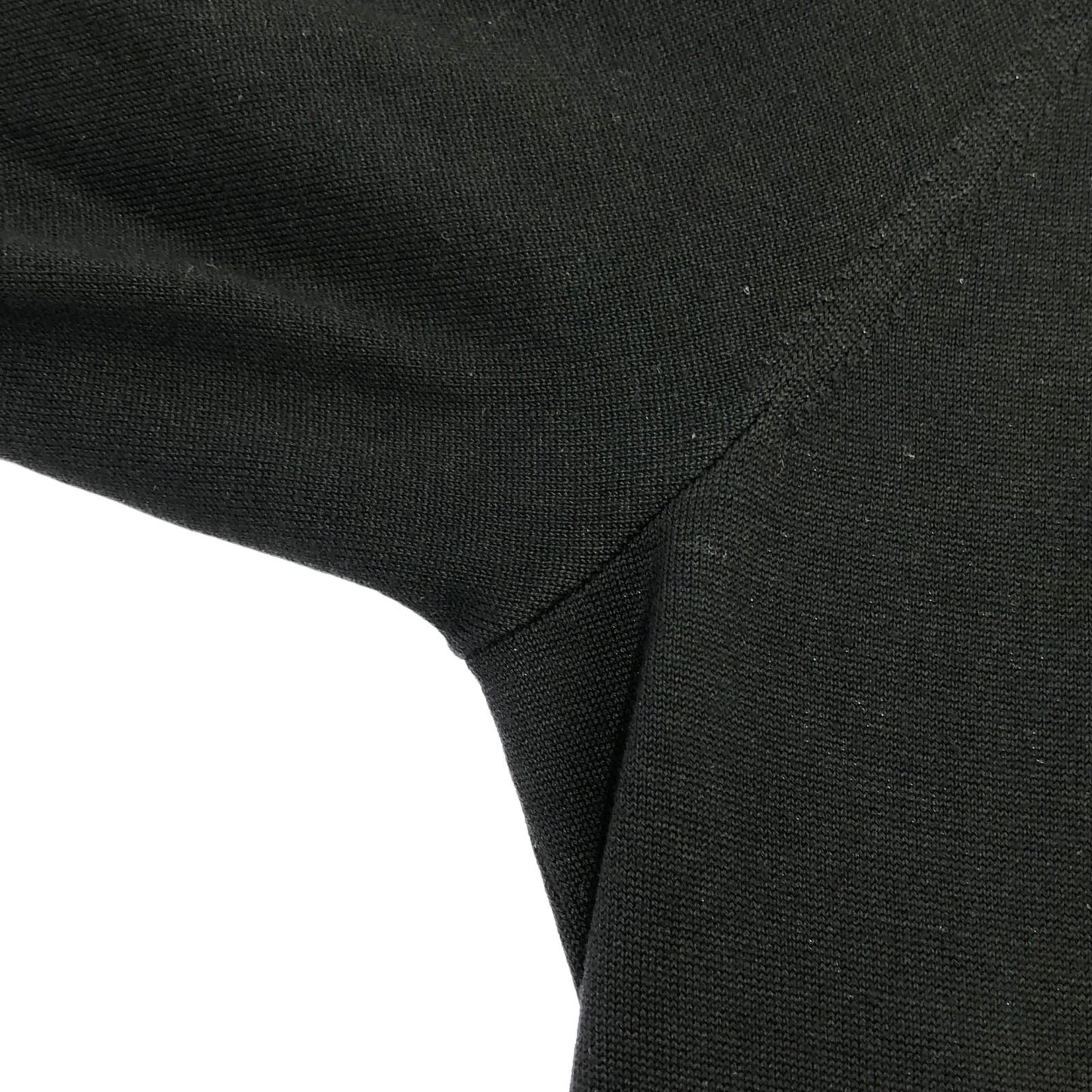 FOXEY Black Silk Zip-Up Long Cardigan - Elegant Luxury Layering