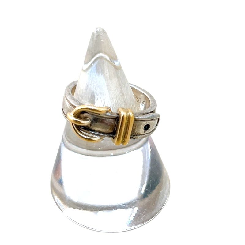 HERMES Sanchure Ring in Silver 925 & K18 Gold - Exquisite Craftsmanship