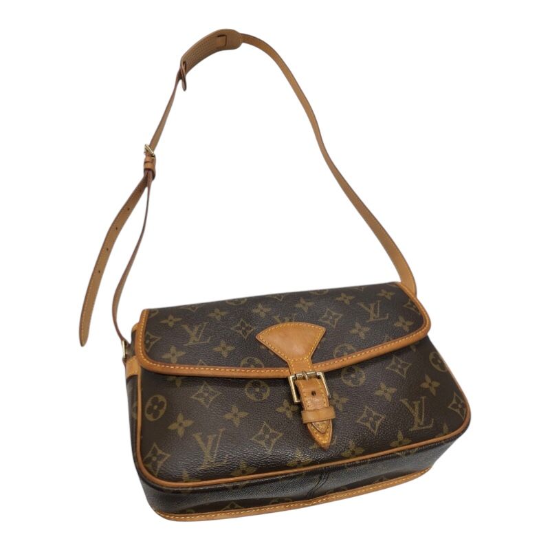 Louis Vuitton Monogram Salony Shoulder Bag - Brown & Gold Hardware