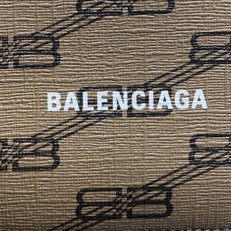 Balenciaga BB Logo Fragment Case - Unisex PVC Card Holder
