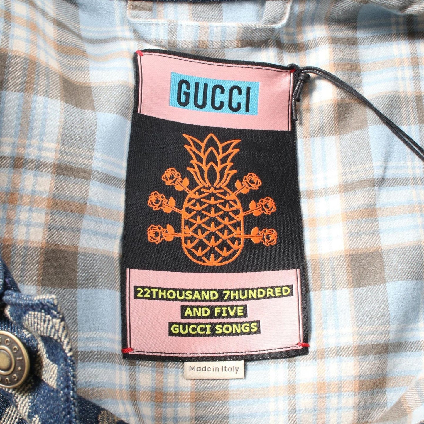 GUCCI Jumbo GG Denim Gilet - Exquisite Craftsmanship