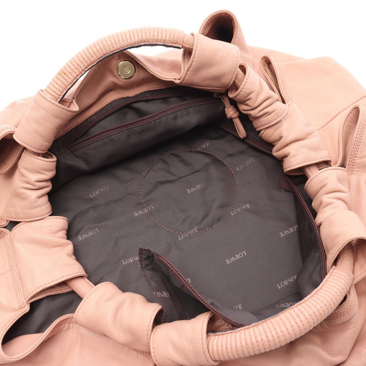 LOEWE Nappa Aire Pink Leather Handbag - Timeless Elegance