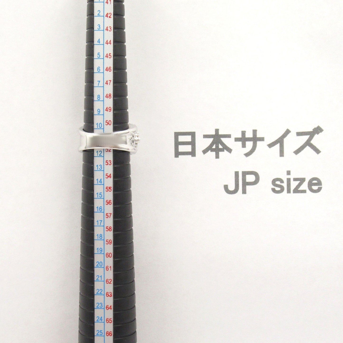 Ponte Vecchio Diamond Ring in 18K White Gold - Size 11