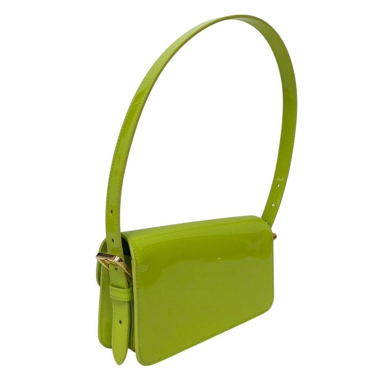 Christian Dior Miss Dior Flap Bag in Apple Green Patent Leather
