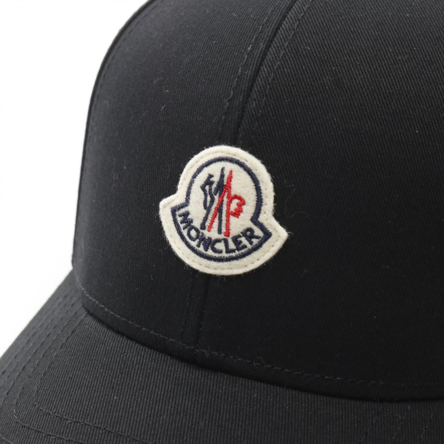 MONCLER Black Baseball Cap - Unisex, New, Exclusive Design