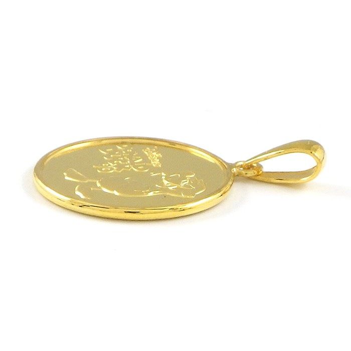 Limited Edition Disney Donald Duck & Daisy Duck Pendant - Au999 Gold