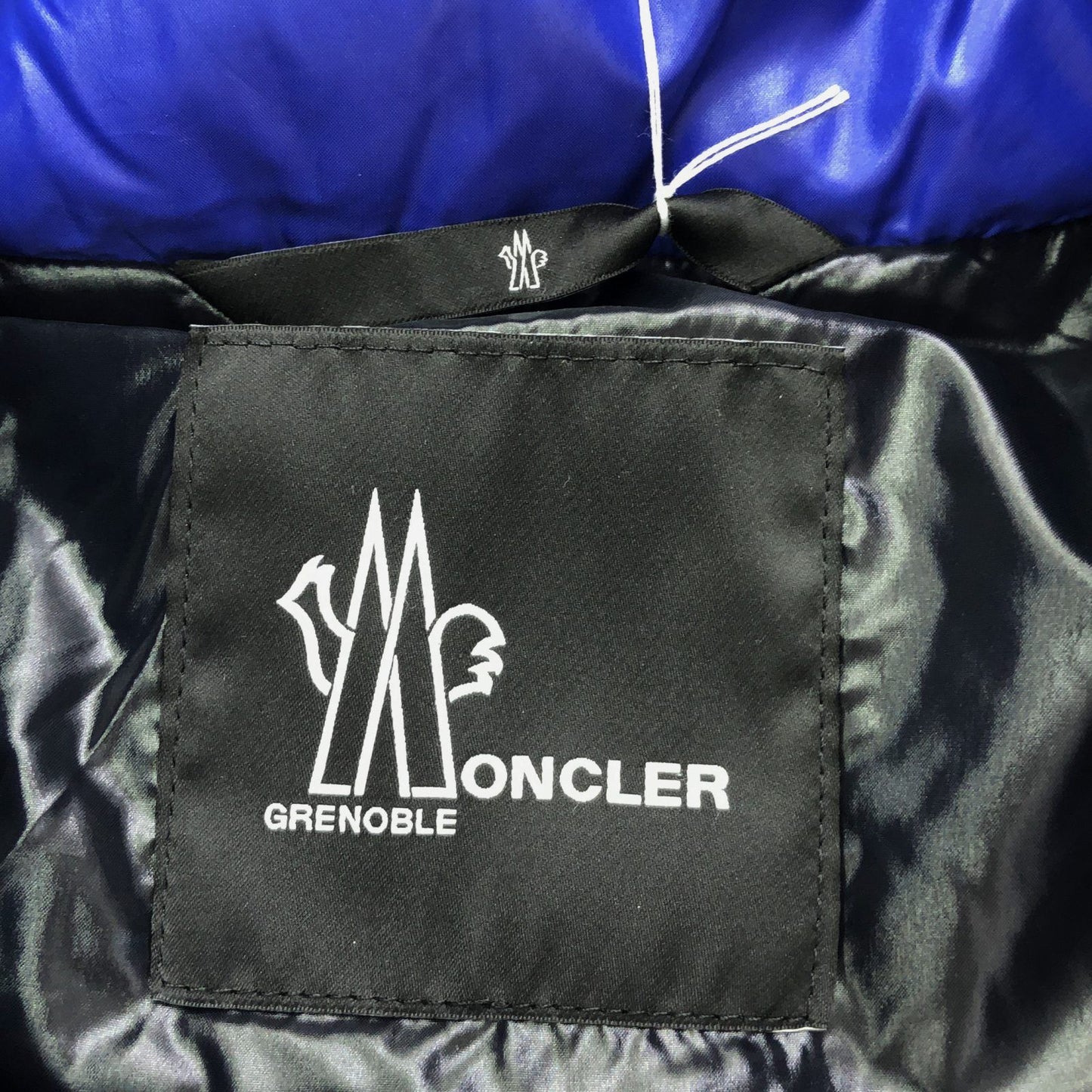 MONCLER Men's Down Vest in Blue - Exquisite Craftsmanship
