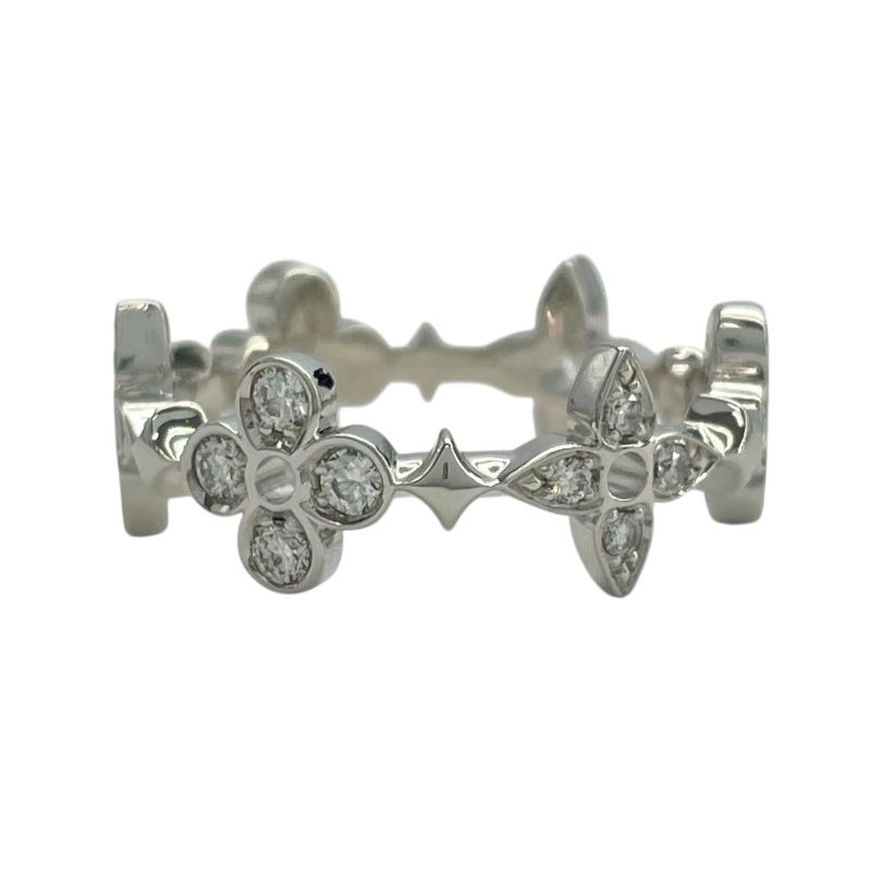 Louis Vuitton Fine Dantelle Diamond Ring in K18 White Gold