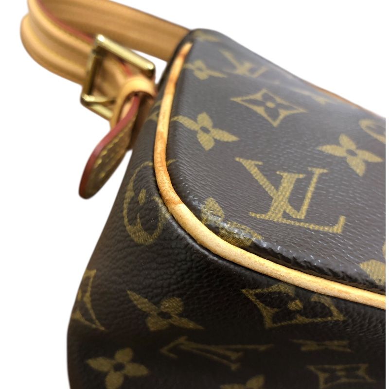 Louis Vuitton Vivacite MM Monogram Handbag - Brown