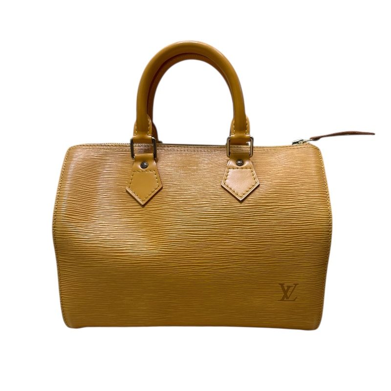 Louis Vuitton Speedy 25 Epi Leather Handbag in Tassili Yellow