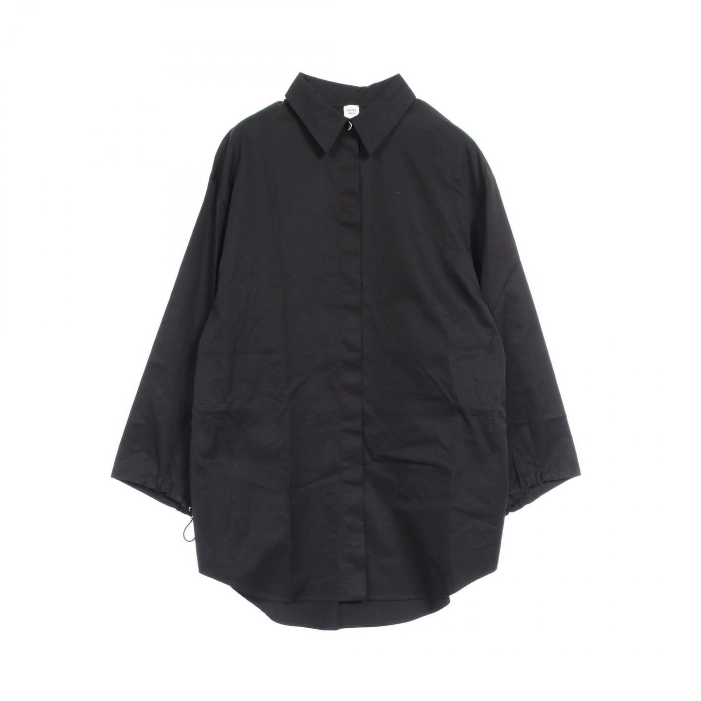 HERMES Cotton Shirt - Timeless Elegance in Black