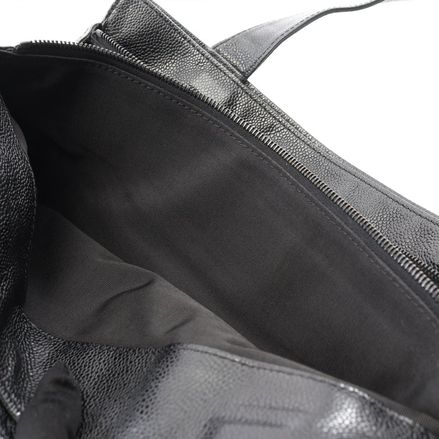 CHANEL Coco Mark Black Calfskin Tote Bag - Timeless Elegance