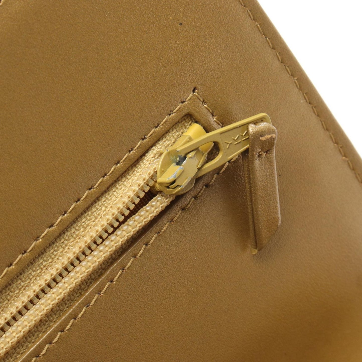 CHANEL Boy Chanel Gold Leather Shoulder Bag - Exquisite Craftsmanship