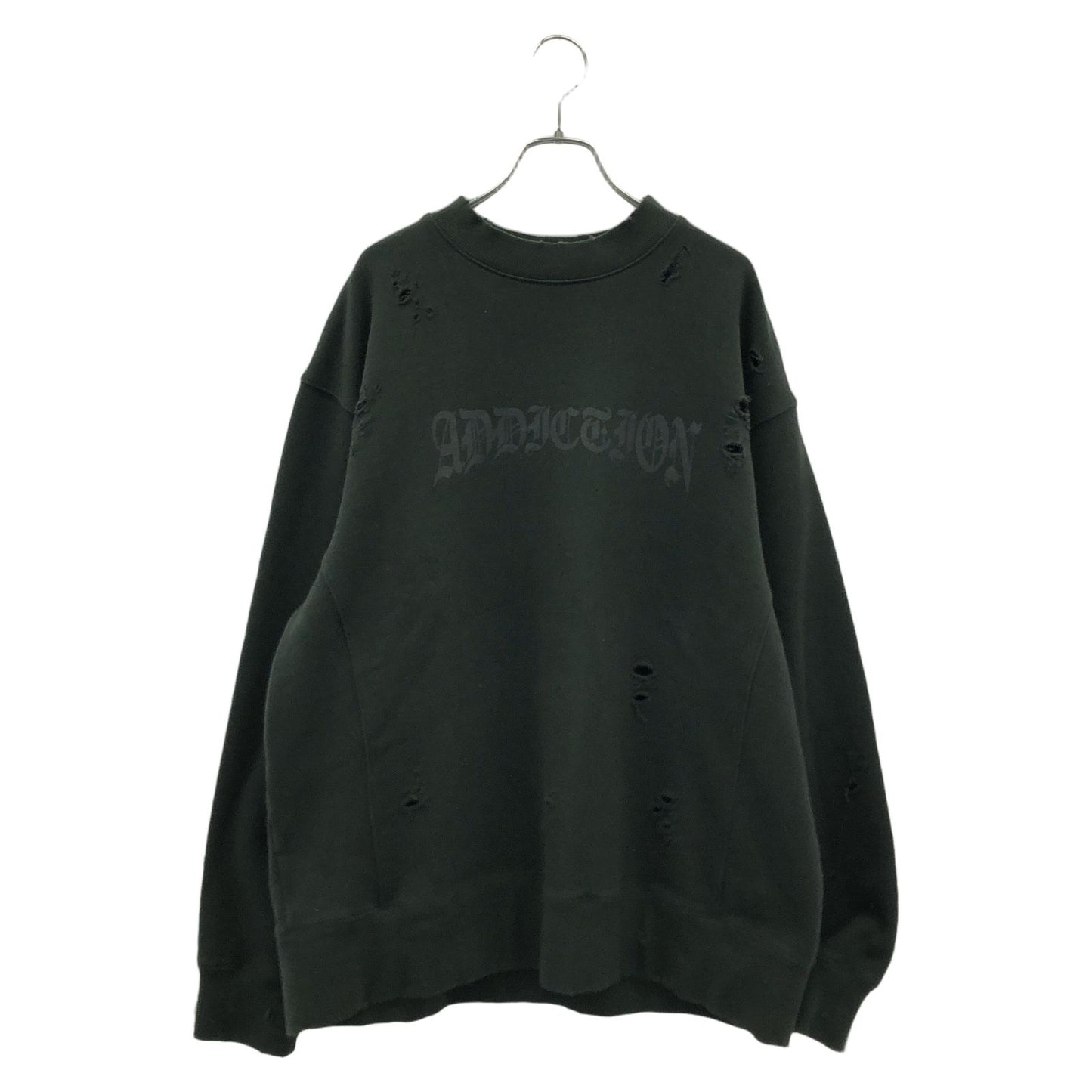 PRANK PROJECT Charcoal Gray Cotton Sweatshirt - Timeless Elegance