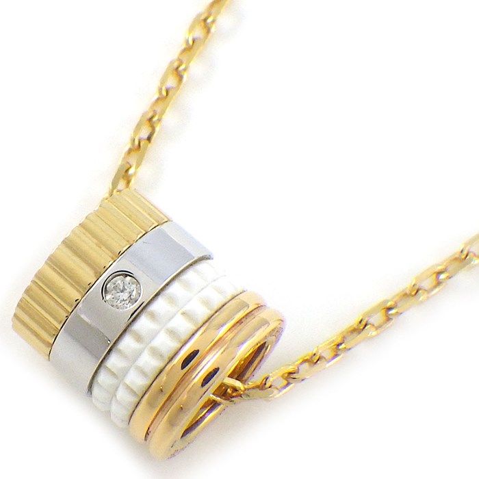 Boucheron Quatre White Small Necklace with Diamond - Exquisite Craftsmanship
