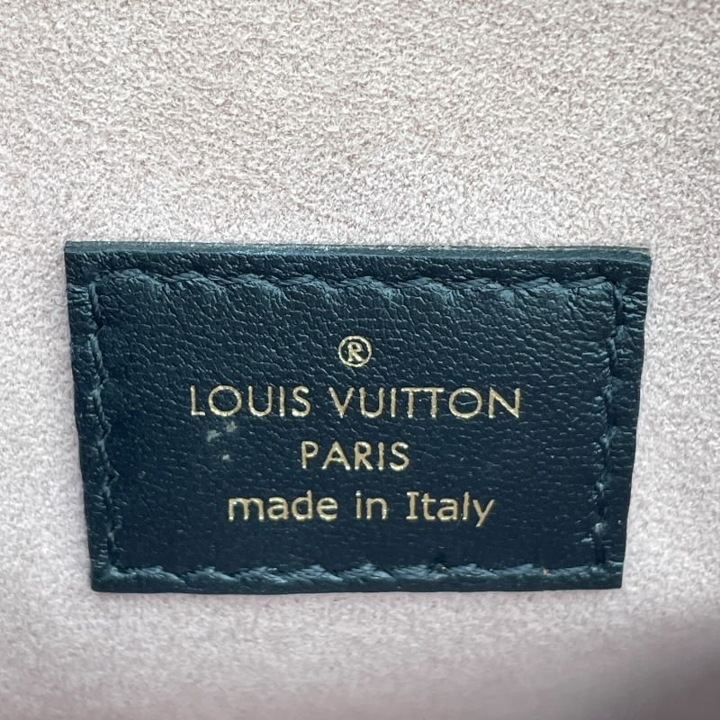 Louis Vuitton Pochette Coussin M57790 Noir Monogram Leather Shoulder Bag