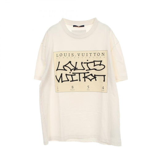 Louis Vuitton Graphic Logo Inside-Out T-Shirt - XL Beige/White