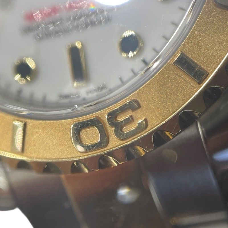 Rolex Yacht-Master 29mm Automatic Ladies Watch in White & Gold