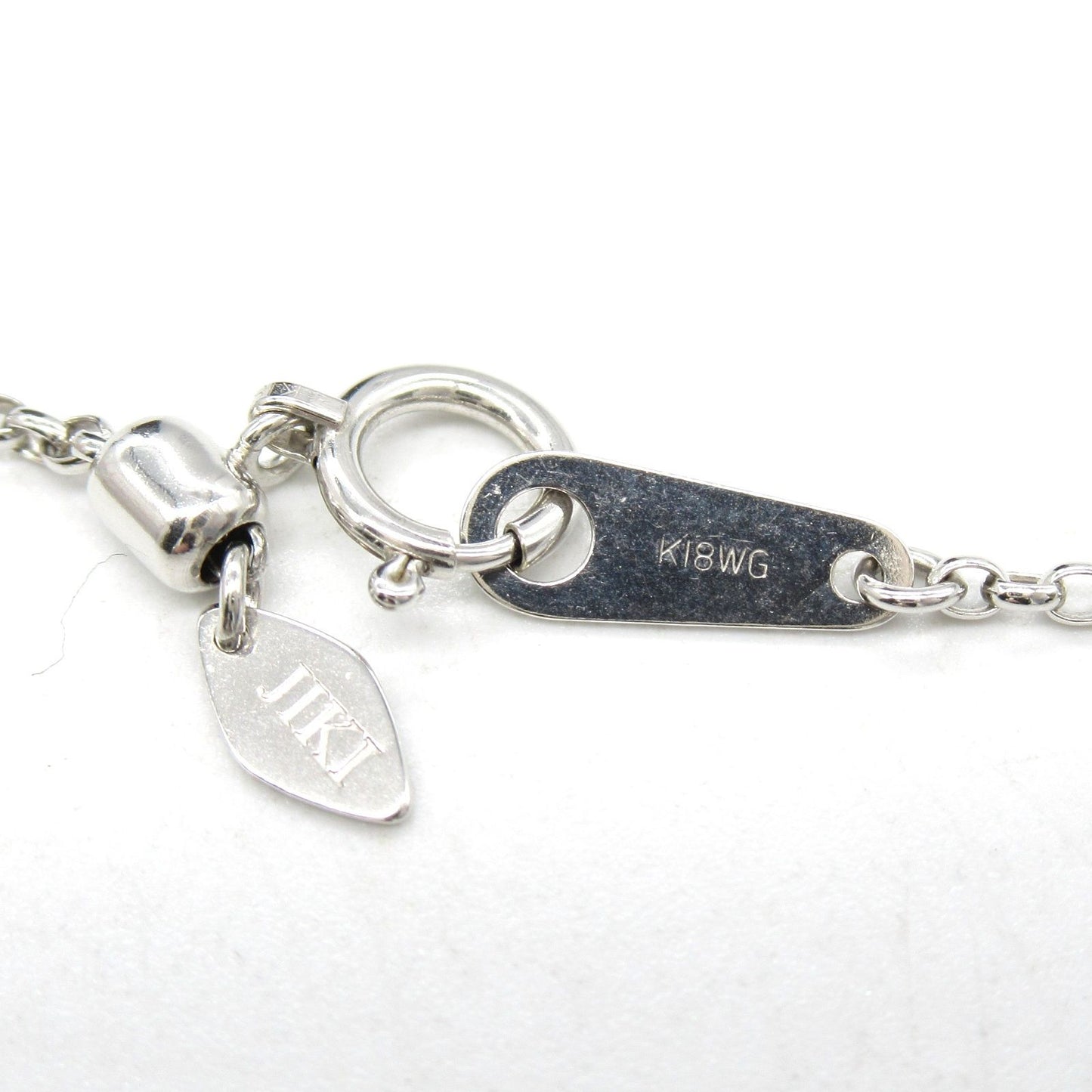 Elegant K18WG Diamond Necklace - 0.48ct Luxury Jewelry