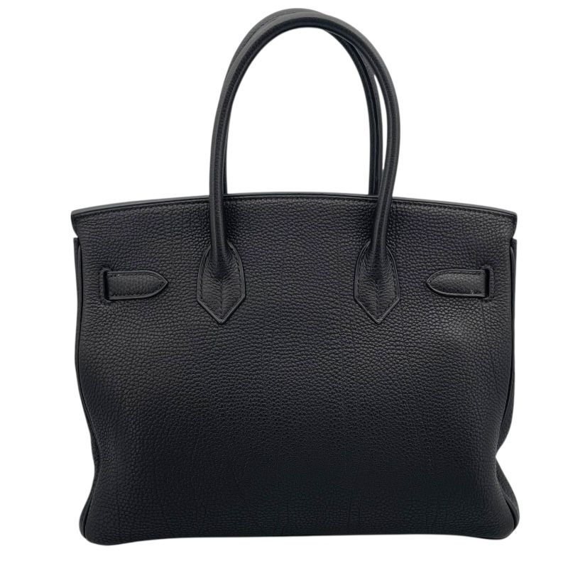 HERMES Birkin 30 Black Togo with Gold Hardware - Timeless Elegance