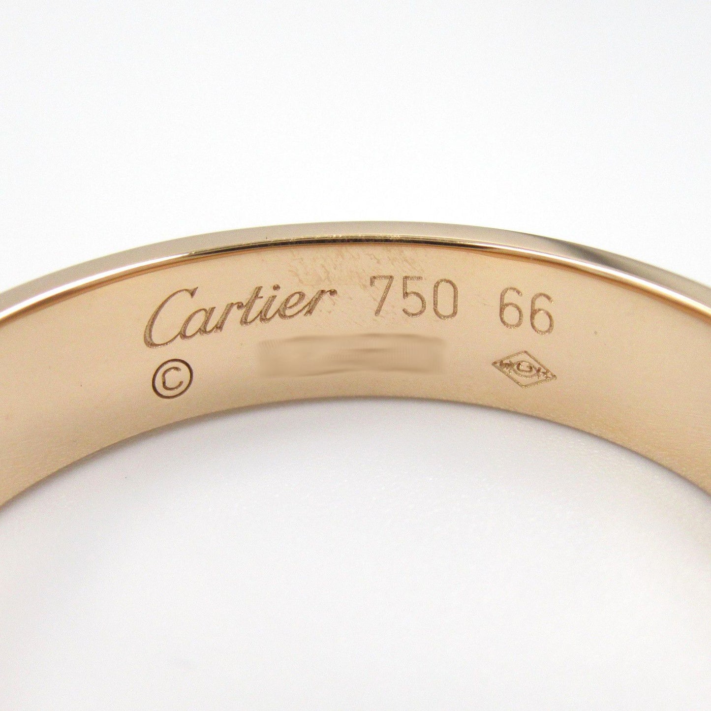 CARTIER Love Ring in K18 Pink Gold - Timeless Elegance