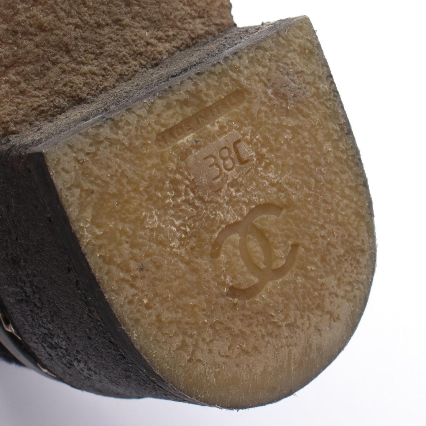 CHANEL Matelassé Suede Wool Boots - Timeless Elegance