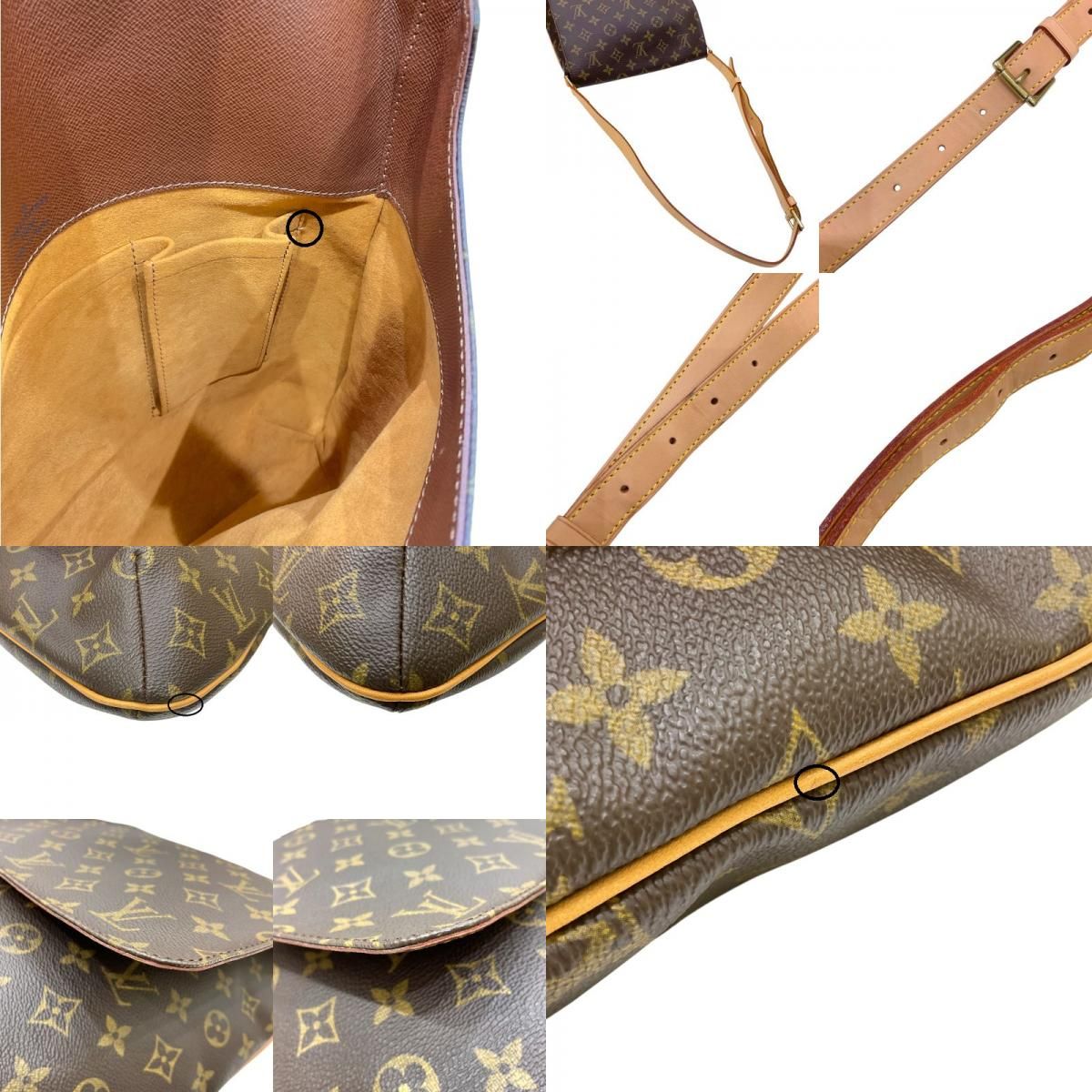 Louis Vuitton Musette M51256 Monogram Canvas Shoulder Bag