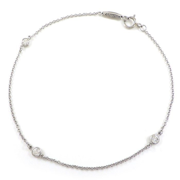 Tiffany & Co. By The Yard Diamond Bracelet in Platinum - 0.15ct