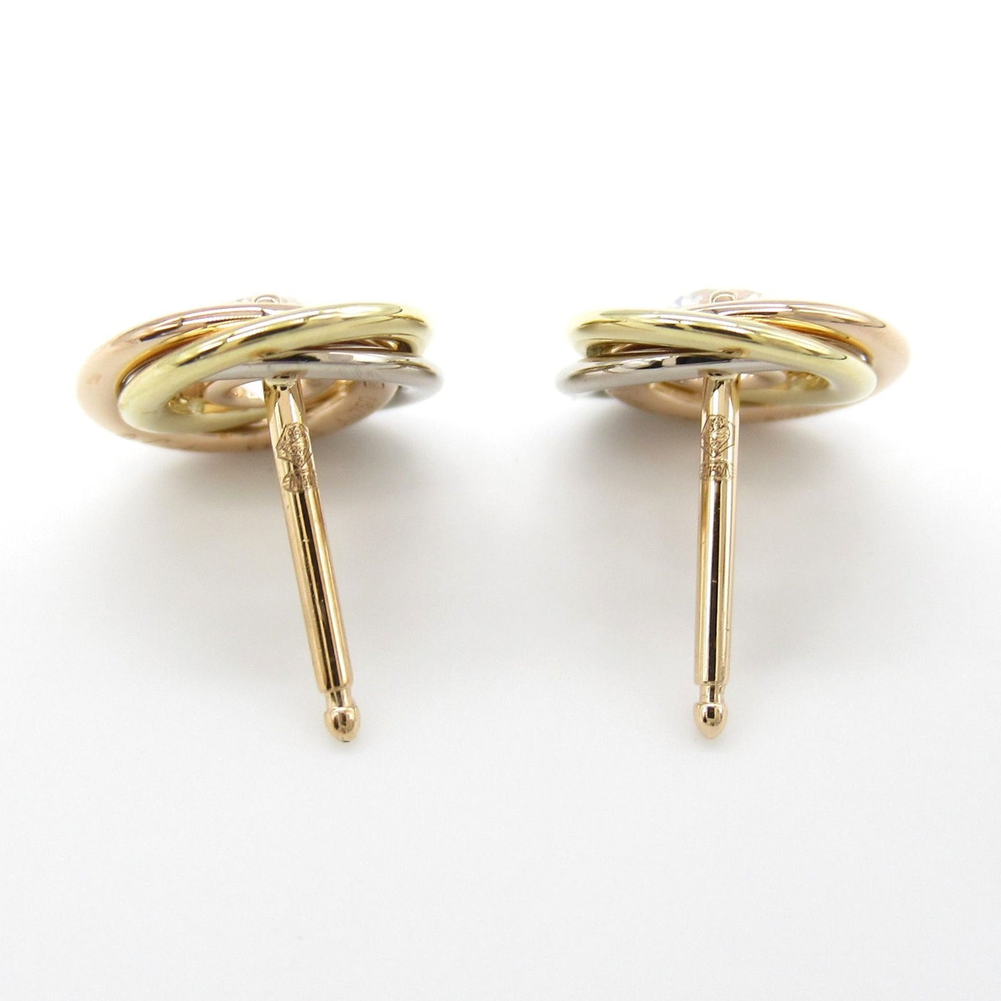 Cartier Trinity Earrings in 18K Gold - Exquisite Elegance