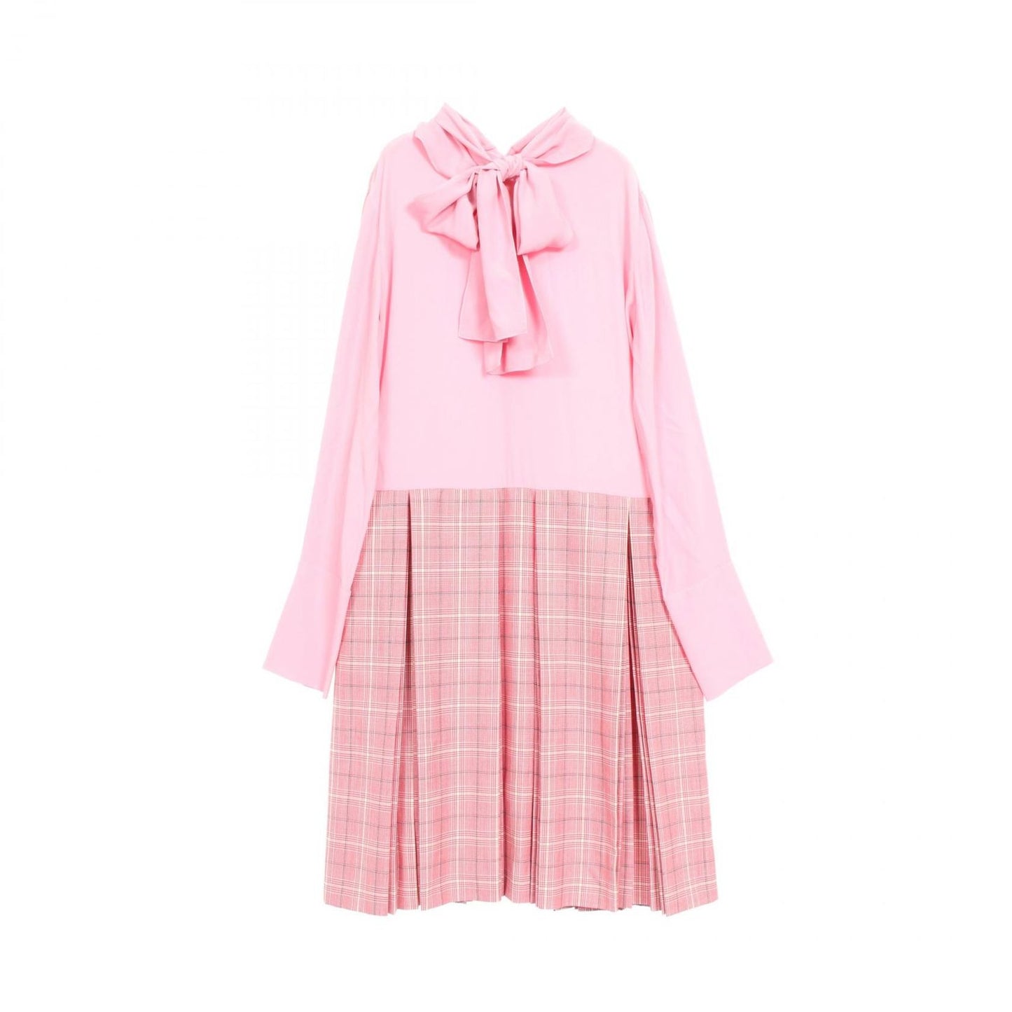 MARNI Silk Wool Dress in Pink & Red - Exquisite Craftsmanship