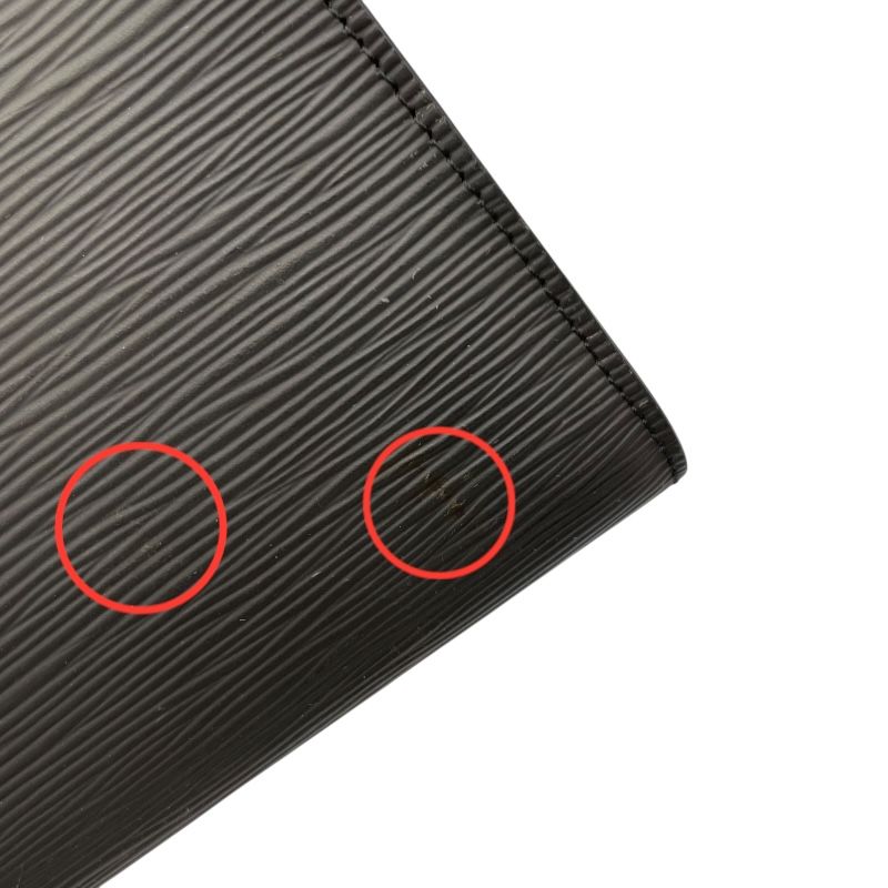 Louis Vuitton Pochette Accessoires M52942 Black Epi Leather Shoulder Bag