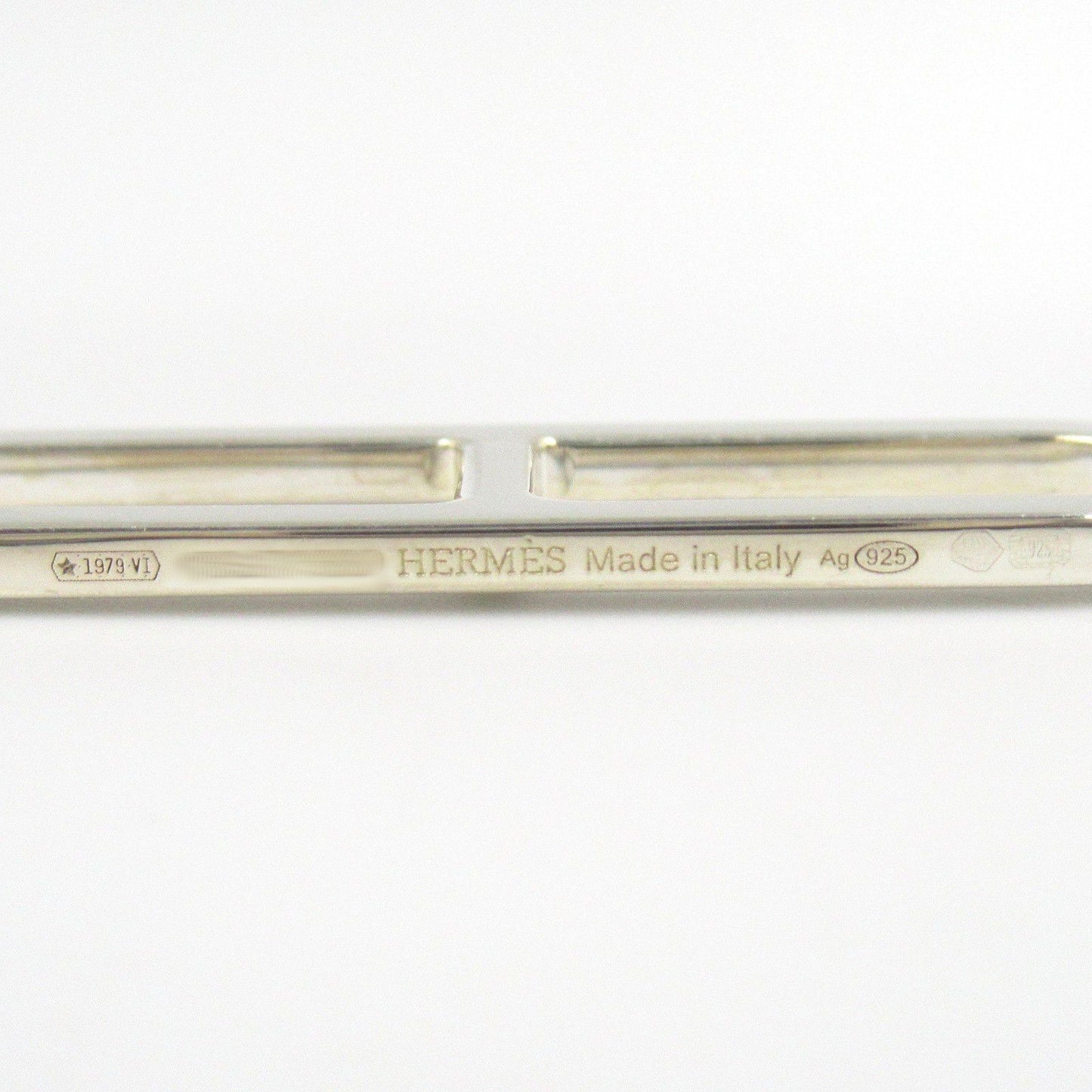 HERMES Ever Chaine d'Ancre Long Necklace in Silver 925